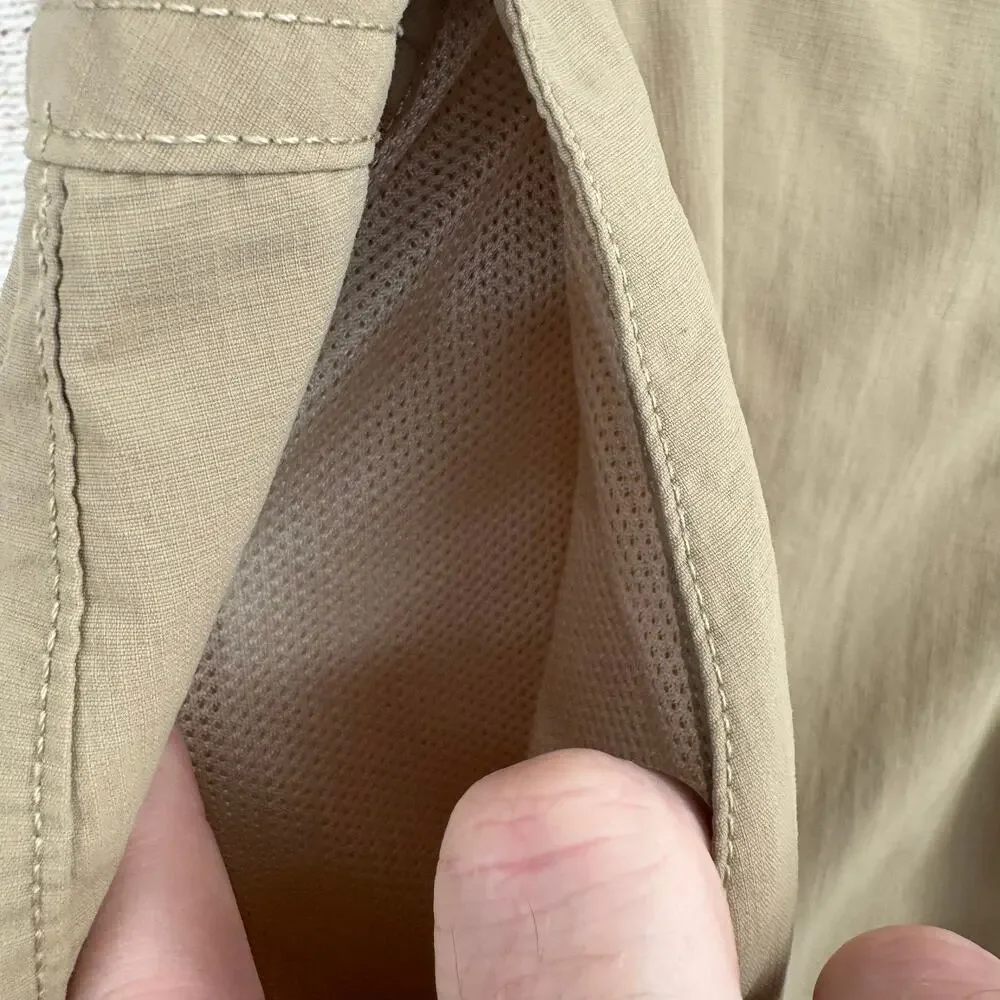 The North‎ Face Horizon 2.0 Shorts Mens 38 Khaki Tan Drawstring Nylon